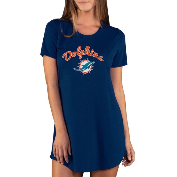 Concepts Sport Other - Miami Dolphins Women's Marathon Knit Nightgown by Concepts Sport
